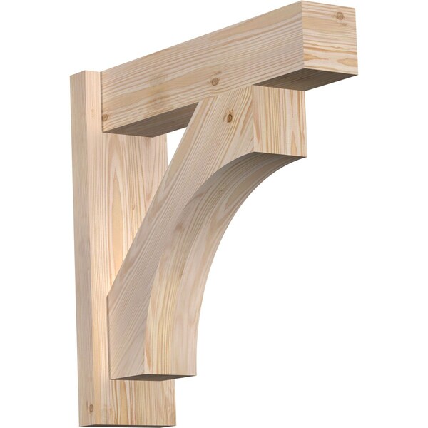 Ekena Millwork Westlake Block Smooth Outlooker, Douglas Fir, 5 1/2"W x 20"D x 20"H OUT06X20X20WTL05SDF - main